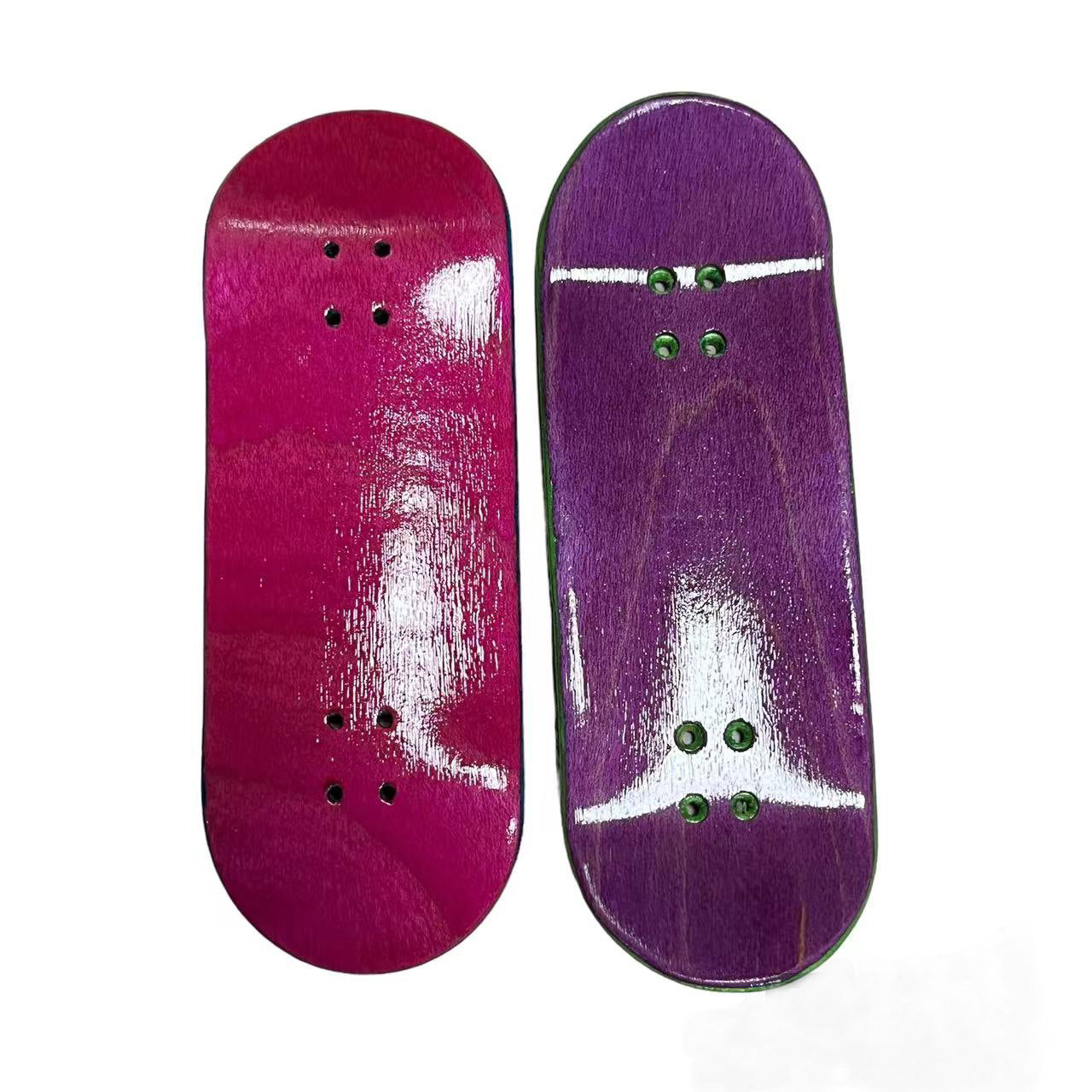 Wholesale Blank Pro Fingerboard Deck -5 play Maple Wood-Multi size