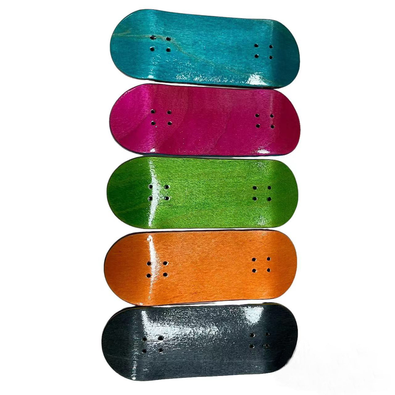 Wholesale Blank Pro Fingerboard Deck -5 play Maple Wood-Multi size