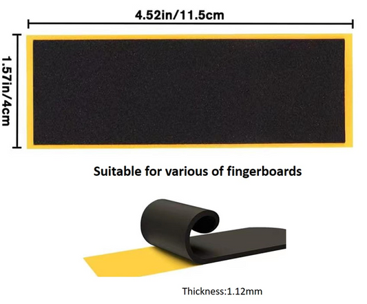 Wholesale Fingerboard Grip Foam Tape 1.5mm/1.12mm /Size 110*38mm