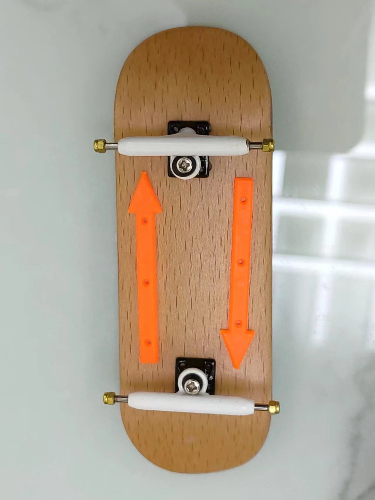 6 Sets of Fingerboards Board Rails