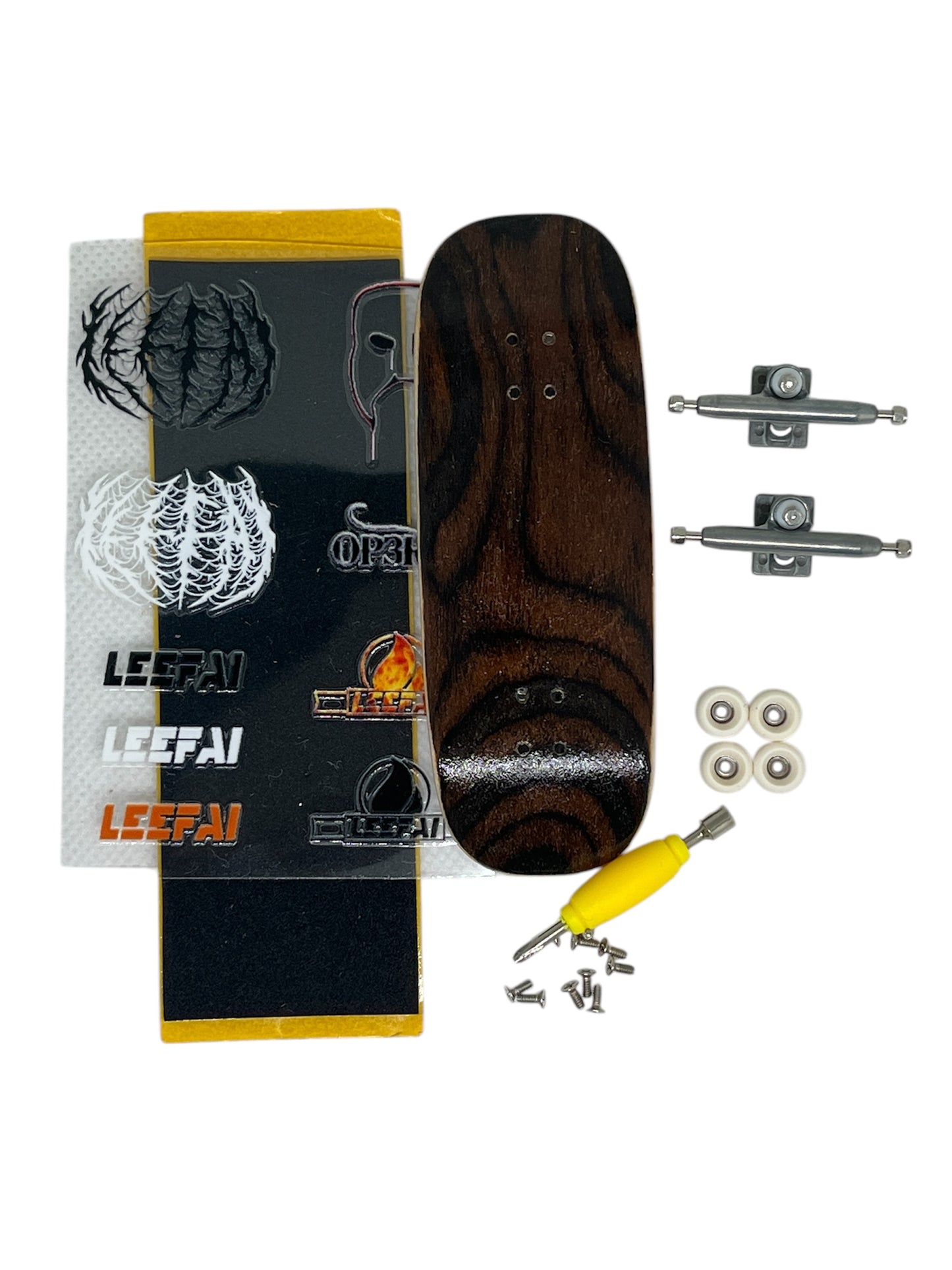 Leefai Pro fingerboard Complete Regular Kingpins 34x96mm Pre-assemble