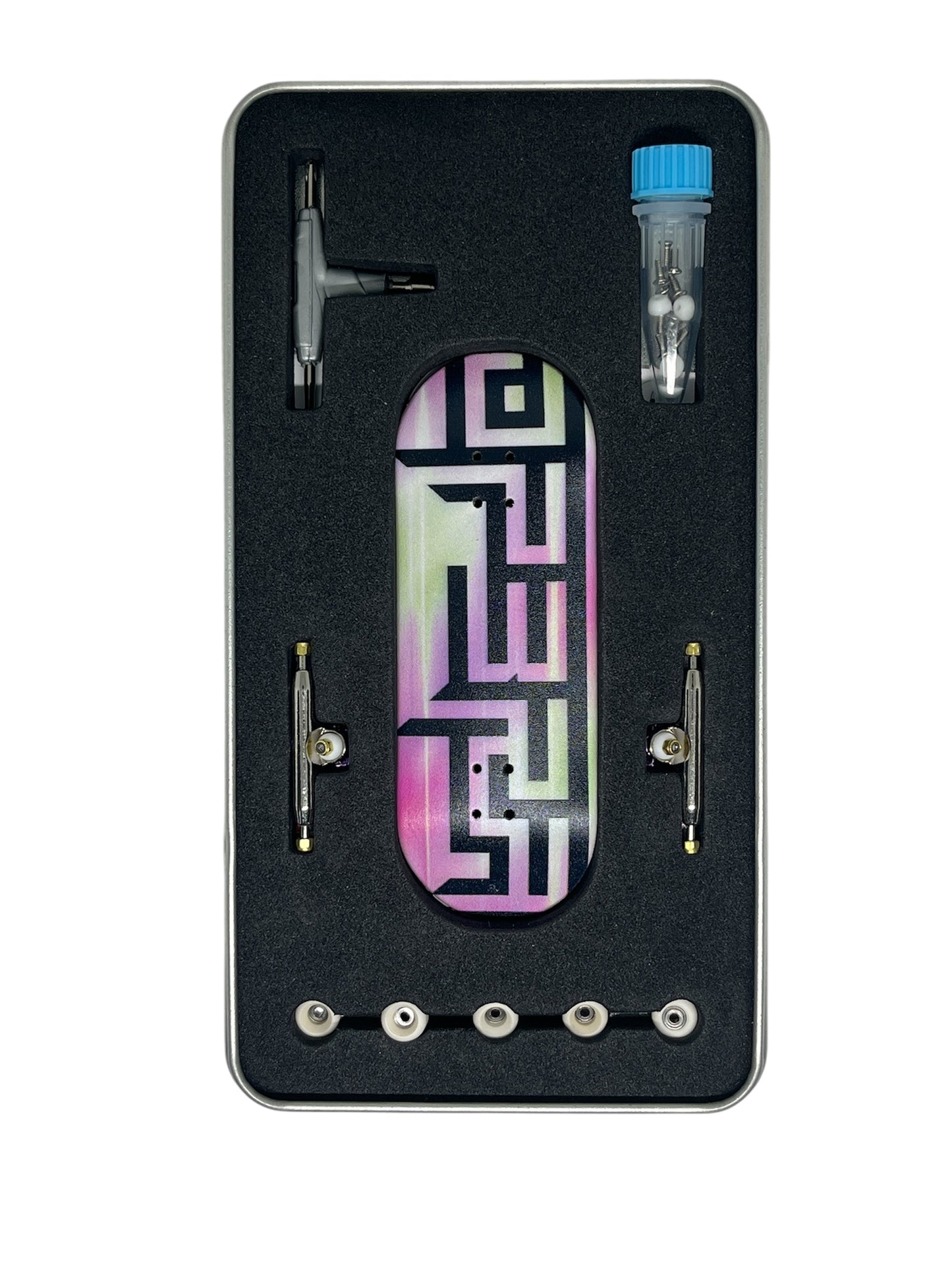 Op3ra Pro Fingerboard Complete 34 * 96mm update 65d urethane wheels - The Maze(litez) Edition