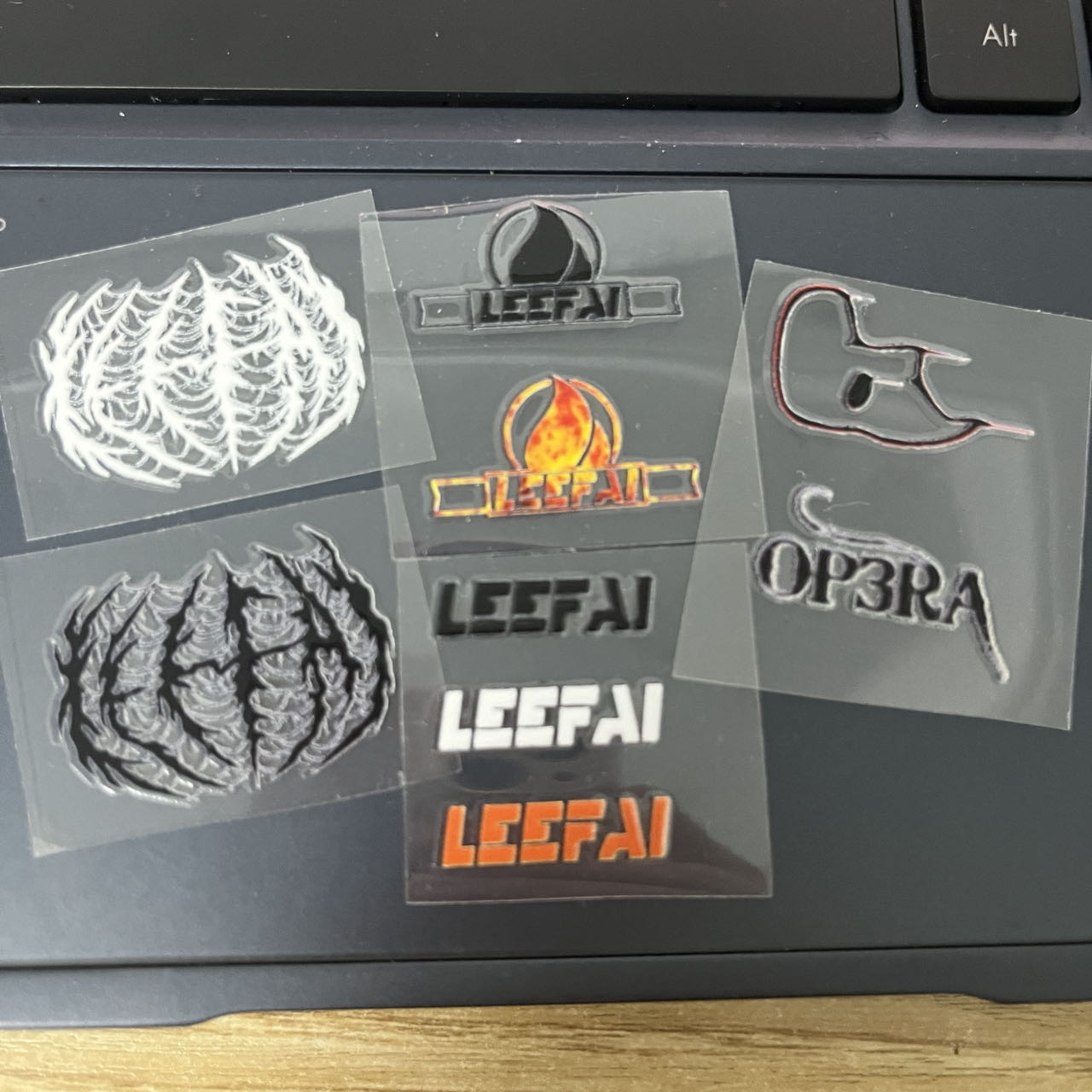 Leefai Pro fingerboard Plastic blank board (thickness=wood 5layers)