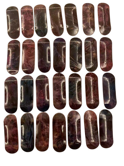 Pro Fingerboard Decks 5 plys made of Burl Measure 34x96mm-Styles shipped randomly