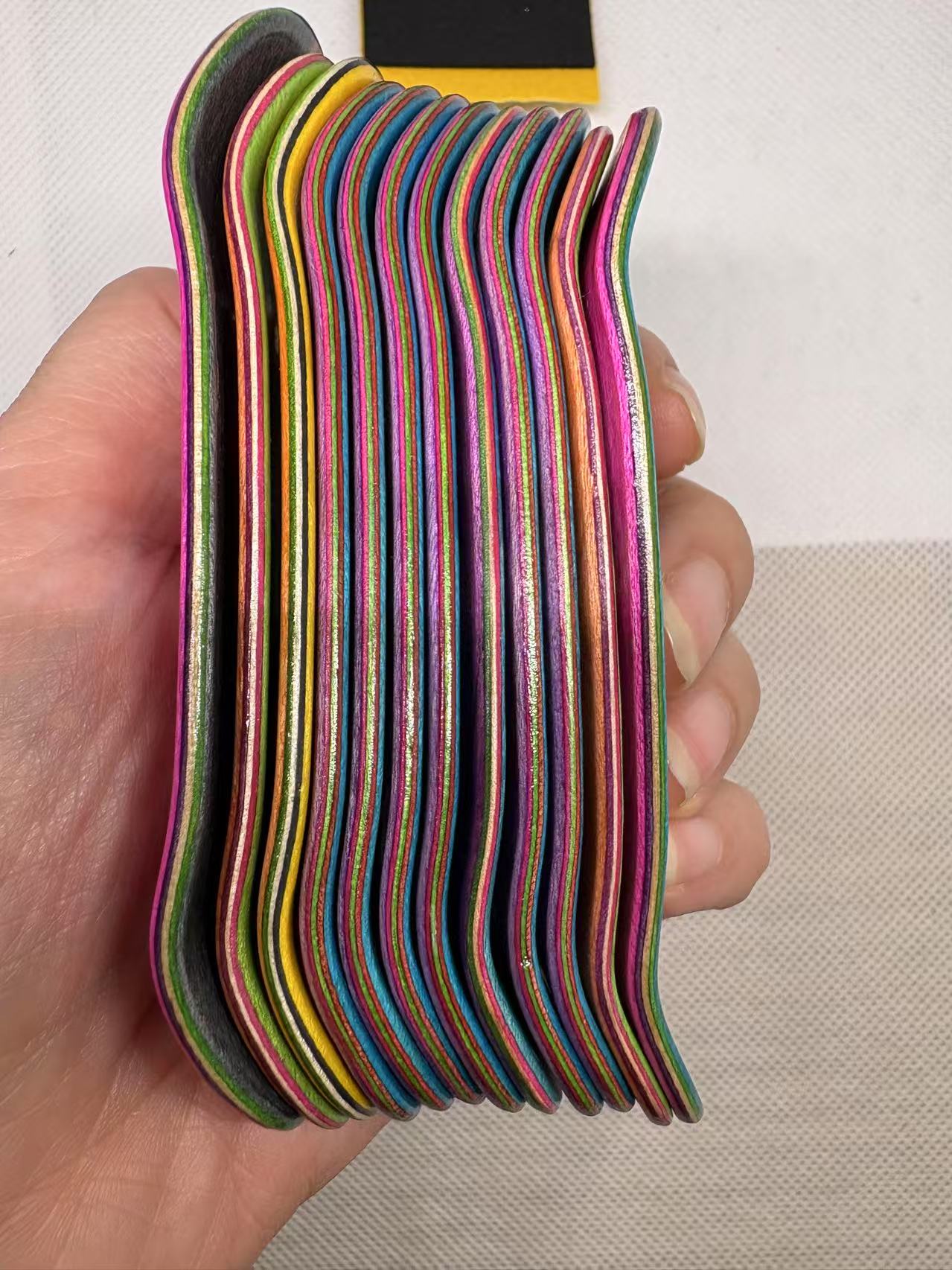Handmade Blank Pro Fingerboard with 5ply maple wood 29/32/34/36mmx96mm