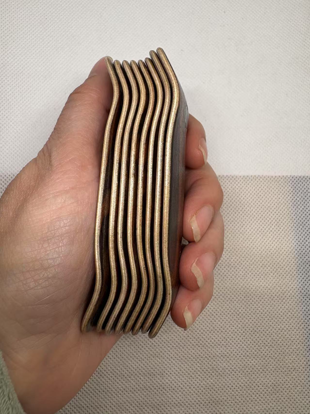 Wholesale Leefai pro fingerboard deck handmade OF 5ply maple wood 34x96mm
