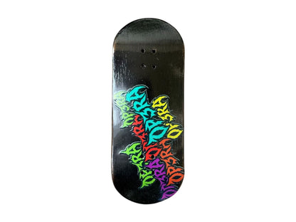 Pro Fingerboard Complete with G4 Trucks in Raw and Ceramic Wheels 36X96mm-Graffblast Series