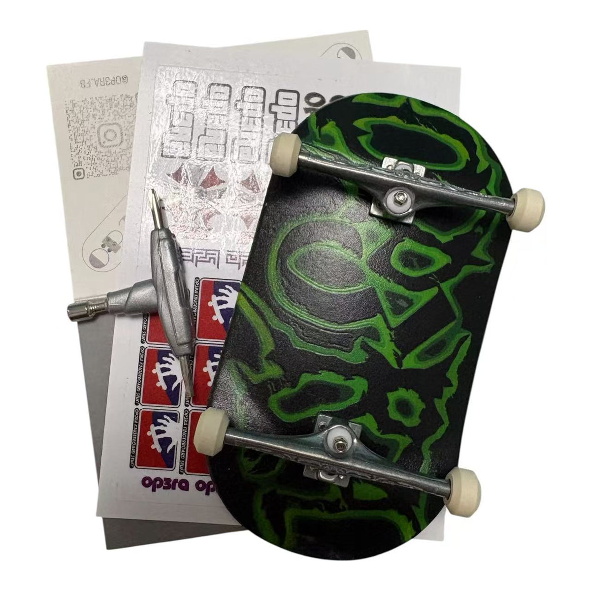50mm Fingerboard Complete/Board-Handmade Maples wood 5 Plys with Ceramic wheels
