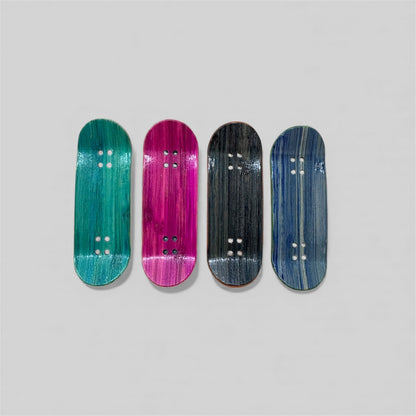 Leefai Bamboo Pro Fingerboard complete Pre-assembled with G5 op3ra engraved trucks and Ceramic wheels Measure 34x96mm