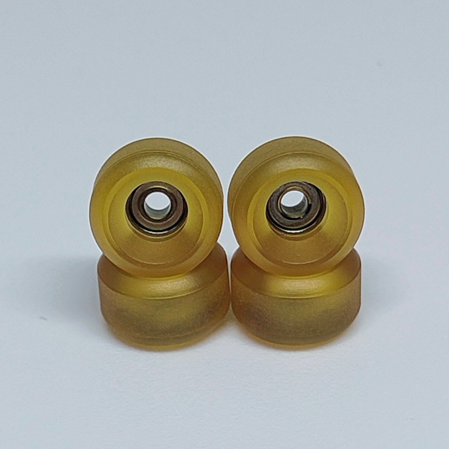 Clear Amber Urethane Pro Fingerboard Wheels 7.8*4.8mm