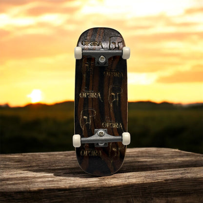 OP3RA Fingerboard Complete 34x96mm Pre assembled Inverted Kingpins-Engraved LOGO