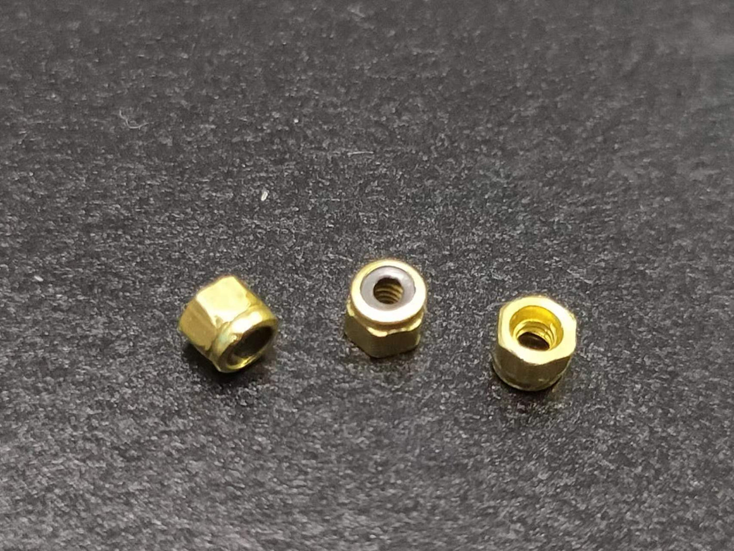 Golden Self Lock Nuts for Pro Fingerboard Trucks