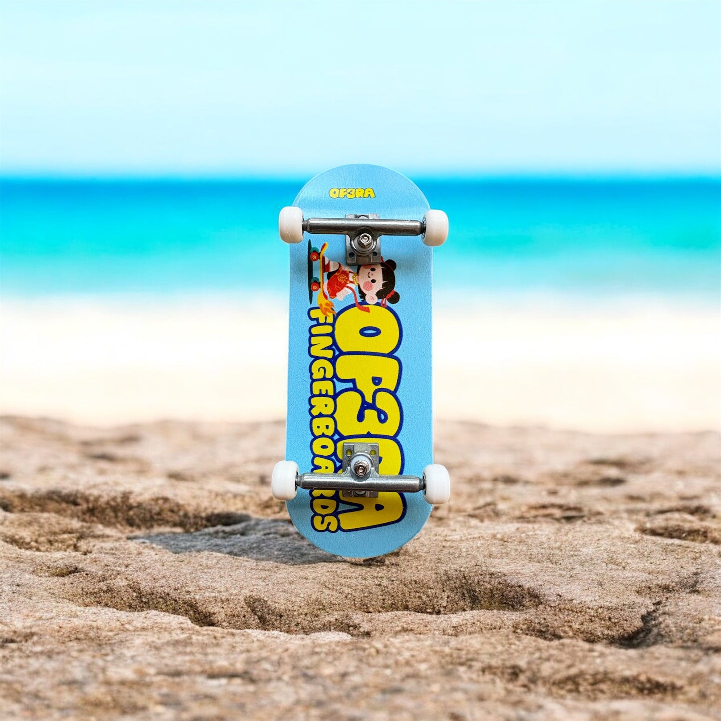 OP3RA REAL WEAR Pro Fingerboard Complete 32/34X96mm-Skatting girl