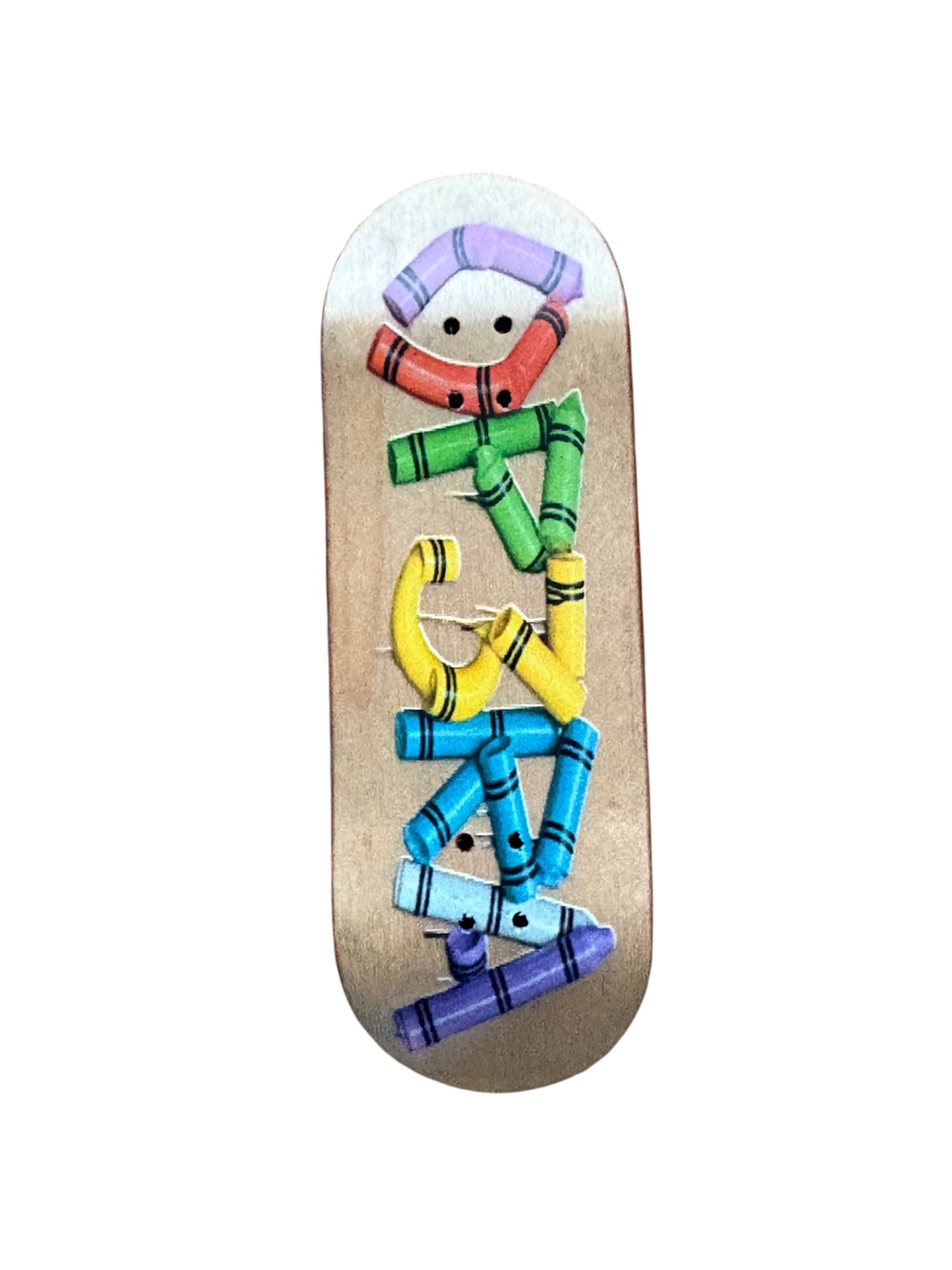 32MM Pre-assembled Pro Fingerboard complete-Uv Printing Graphic-5Plys Maples Wood