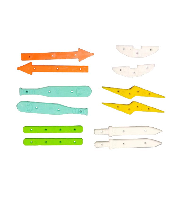 6 Sets of Fingerboards Board Rails (SHIP FROM U.S)