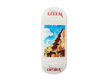 Pro Fingerboard Complete 32/34X96mm with G4 trucks in Raw & 65d white wheels - wonderwild series