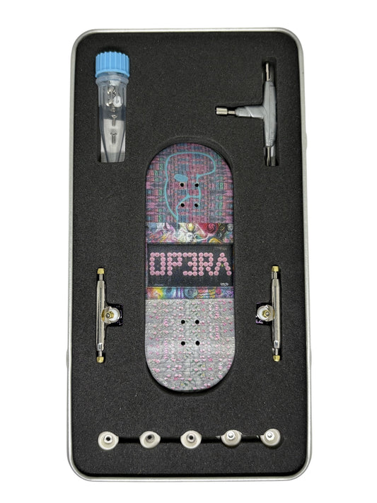 OP3RA V3-Pro Fingerboard Complete 5layers wood maples 34*96mm-Floral