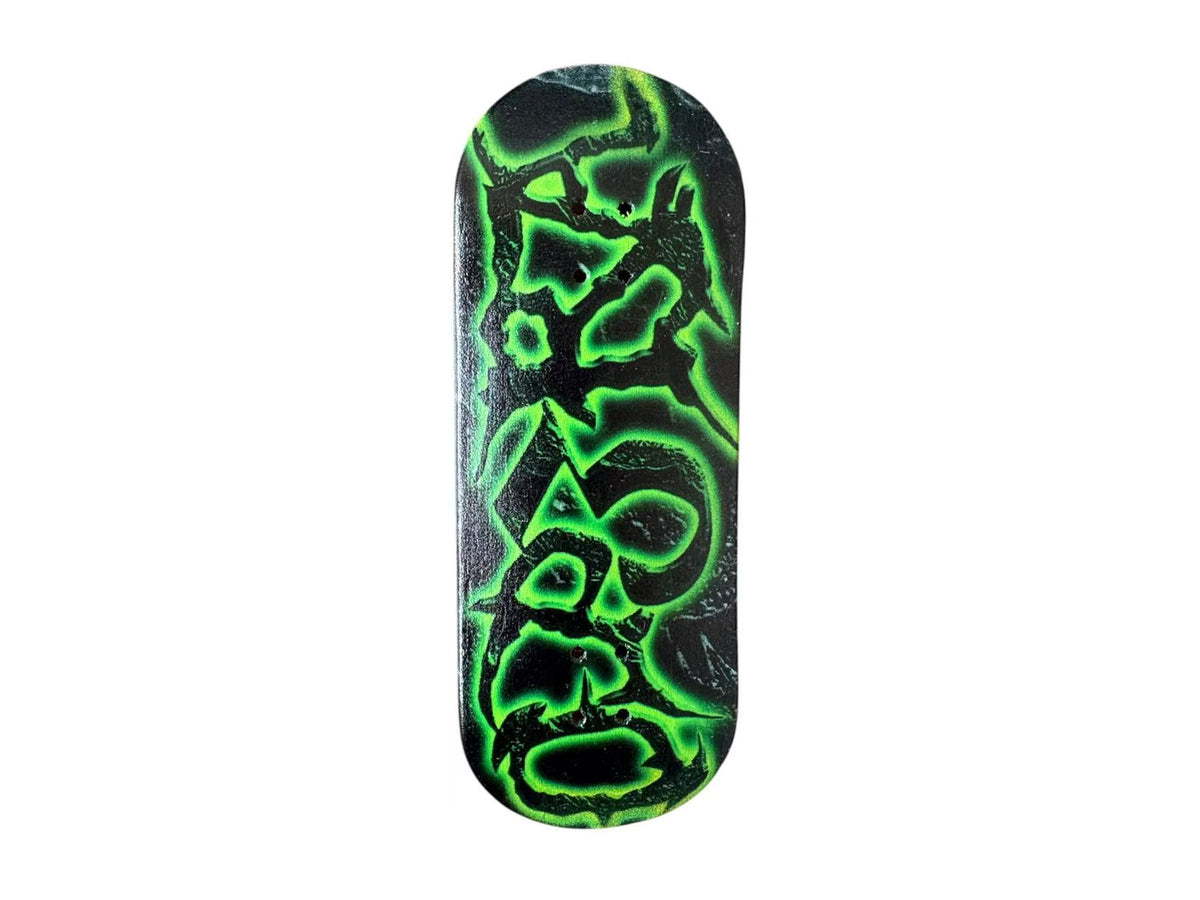 Pro Fingerboard Complete with G4 trucks&65Dwheels -34X96mm -GreenHavoc