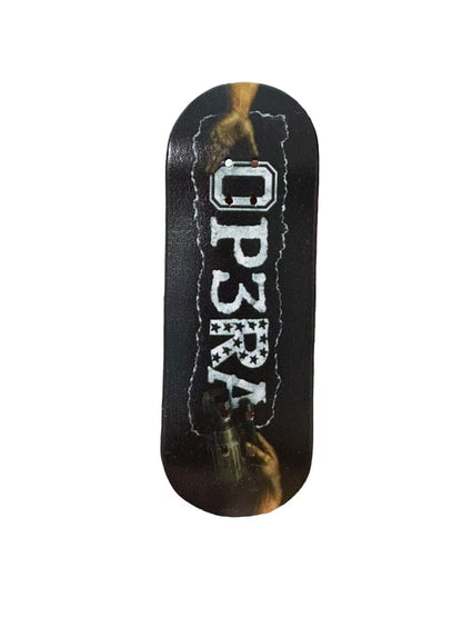 Pro Fingerboard Complete with G4 trucks and 65D wheels -32x96mm OP3RA-HandCam