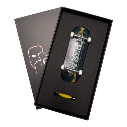 Pro Fingerboard Complete with G4 trucks and 65D wheels -32x96mm OP3RA-HandCam