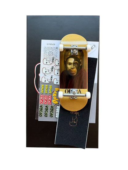OP3RA REAL WEAR Pro Fingerboard Complete 32/34X96mm-Planet of the OP3RA
