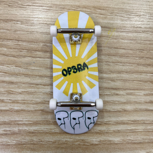OP3RA V2-Pro Fingerboard Complete 34*96mm-Yellow Rays