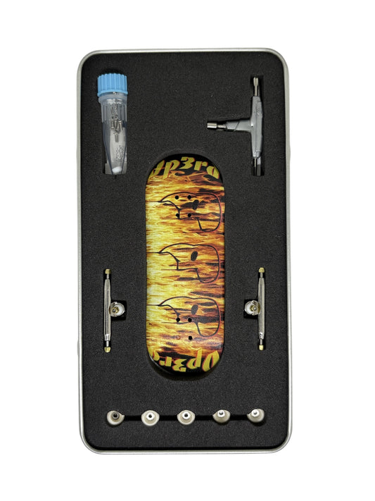 OP3RA V3-Pro Fingerboard Complete 5layers wood maples 34*96mm-Inferno