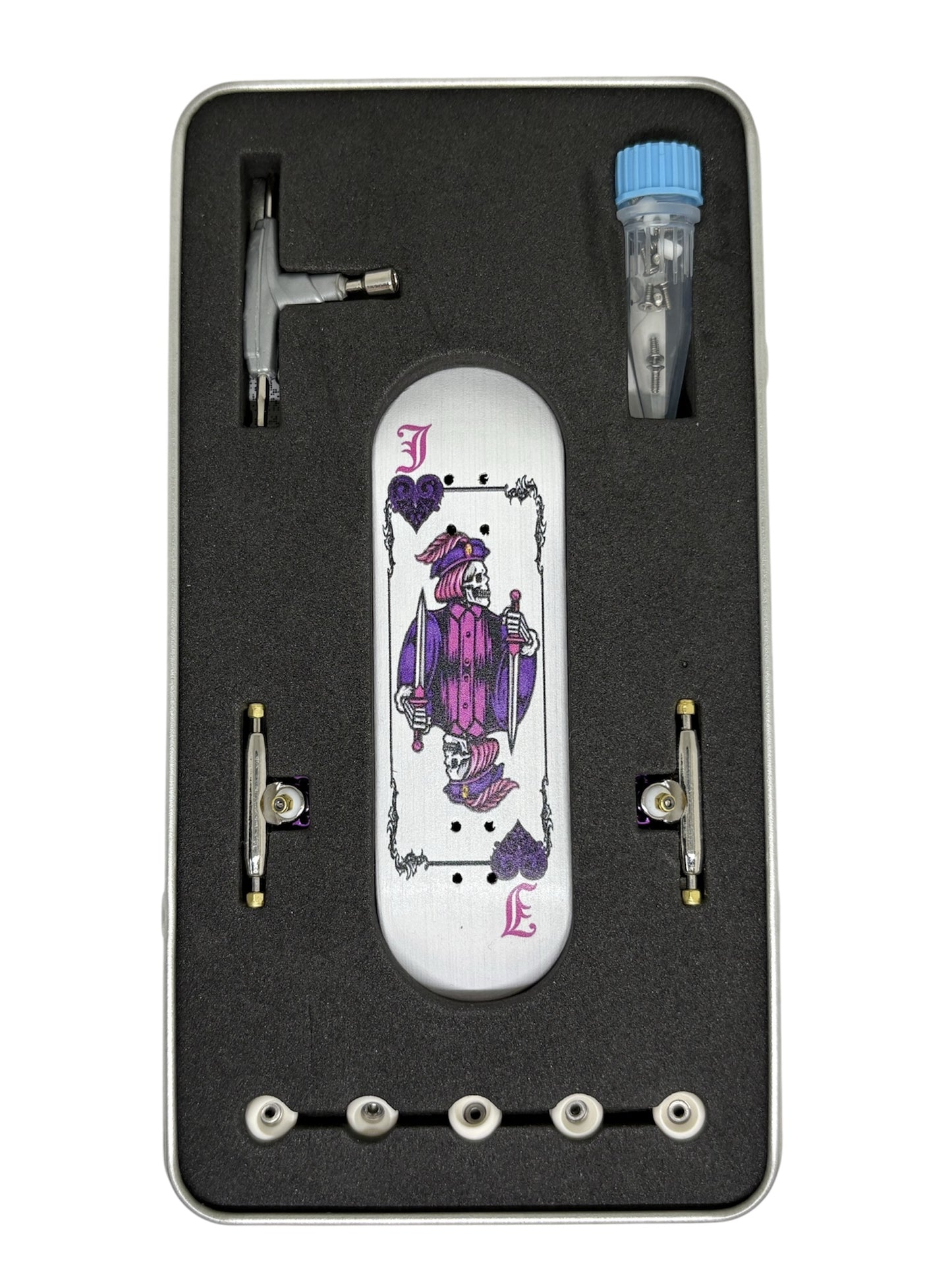 OP3RA V3-Pro Fingerboard Complete 5layers wood maples 29*96mm-Jack of hearts