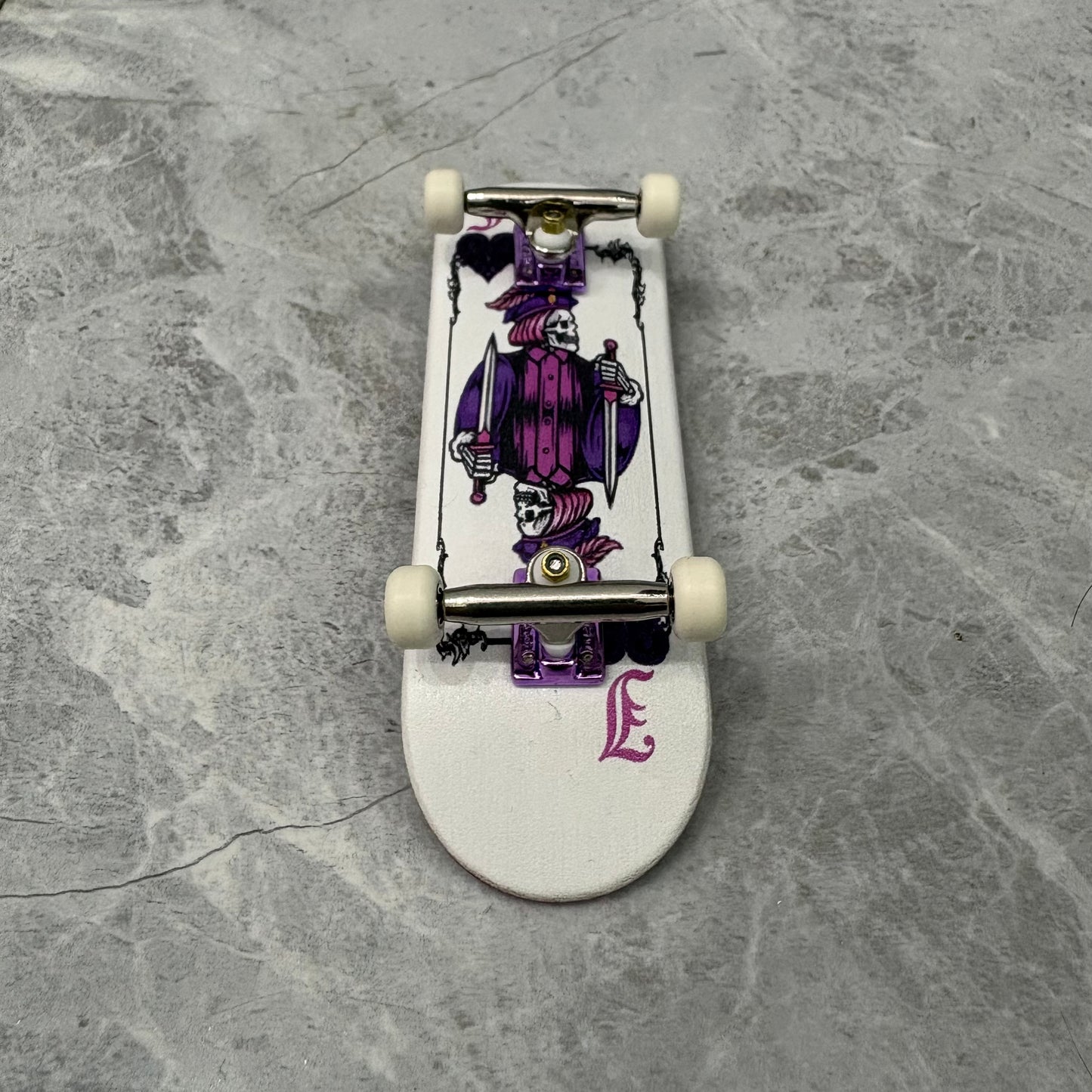 OP3RA V3-Pro Fingerboard Complete 5layers wood maples 29*96mm-Jack of hearts