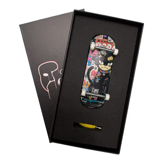 Pro Fingerboard Complete with G4 trucks &65D wheels-32x96mm- OP3RA-Kittagraff
