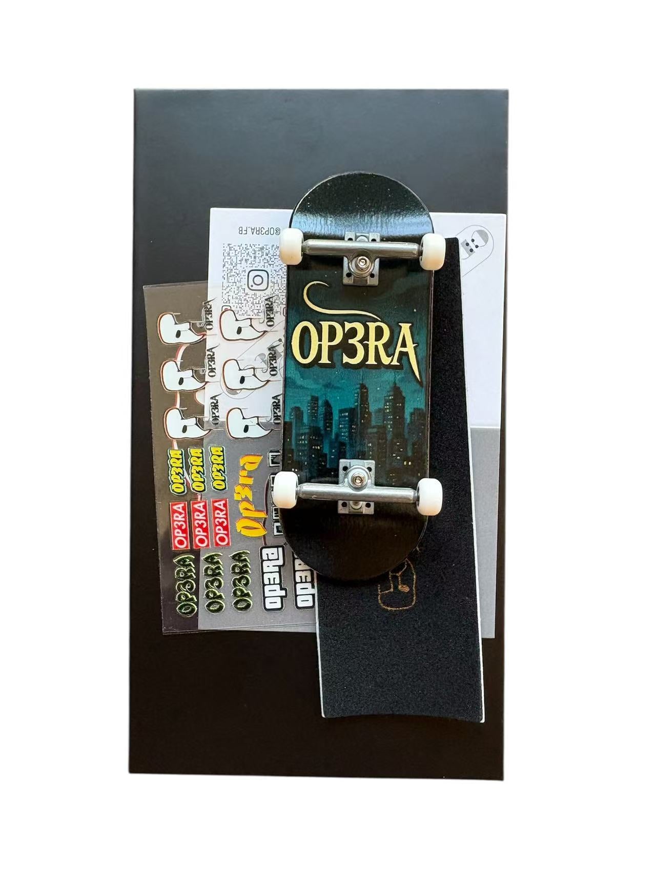 OP3RA REAL WEAR Pro Fingerboard Complete 32/34X96mm-Night Glow