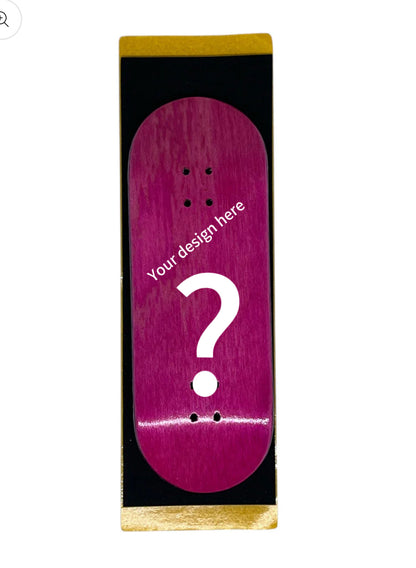 Personalized/Customized Your Graphic on Your Fingerboard