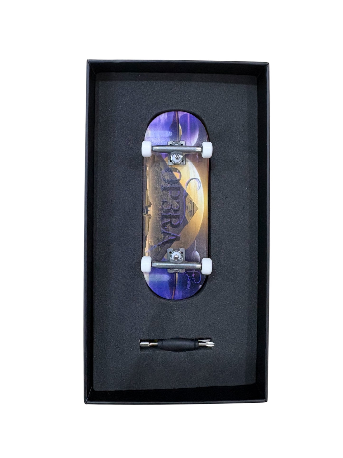 32MM Pre-assembled Pro Fingerboard complete-Uv Printing Graphic-5Plys Maples Wood