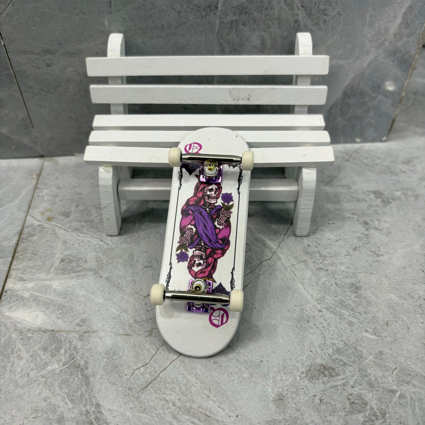 OP3RA V3-Pro Fingerboard Complete 5layers wood maples 32*96mm-Queen of hearts