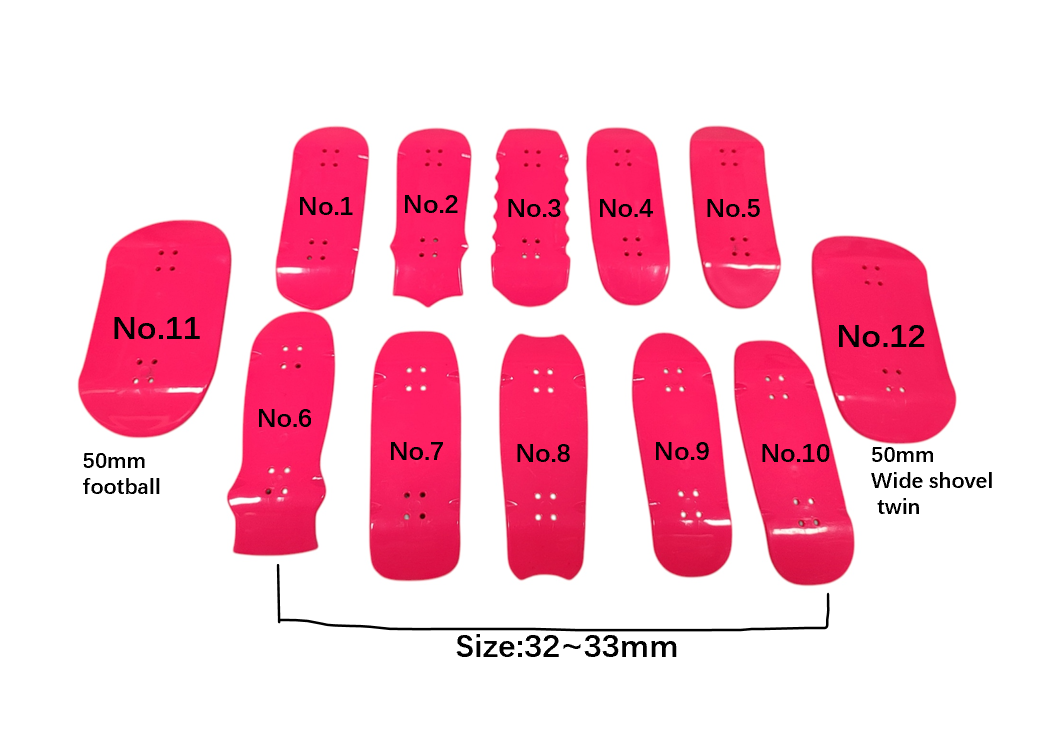 Leefai Pro fingerboard Plastic blank board (thickness=wood 5layers)