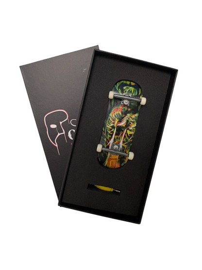Pro Fingerboard Complete with G4 trucks &65d wheels-34x96mm OP3RA - Venomrift